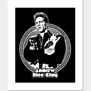 Andrew Dice Clay //// Retro Style Fan Art Design Posters and Art